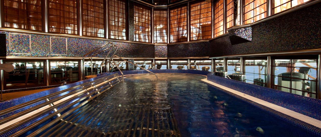 Boblebad på spa-området