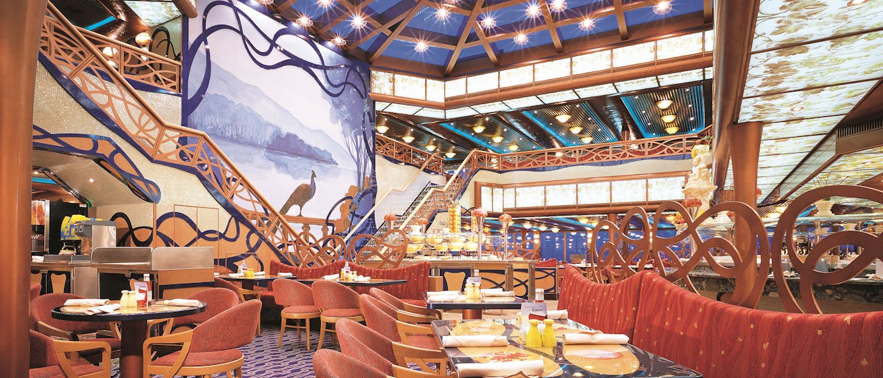 Bufférestauranten er inkludert