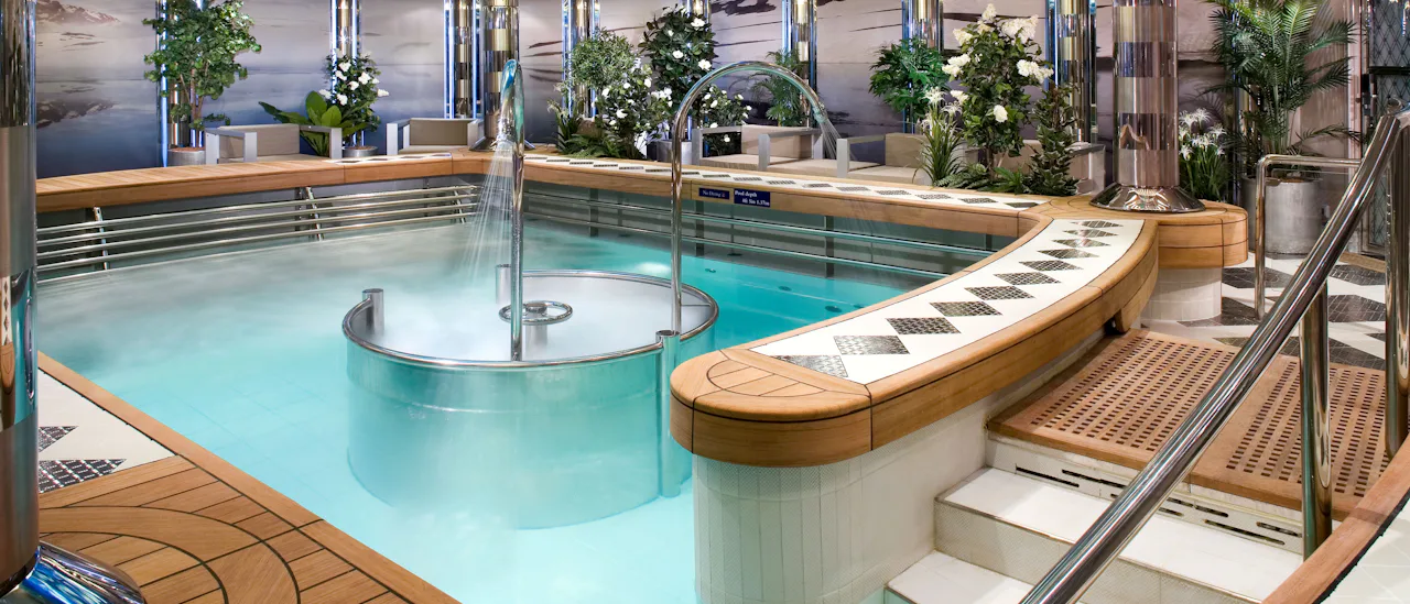 Boblebad på spa-området
