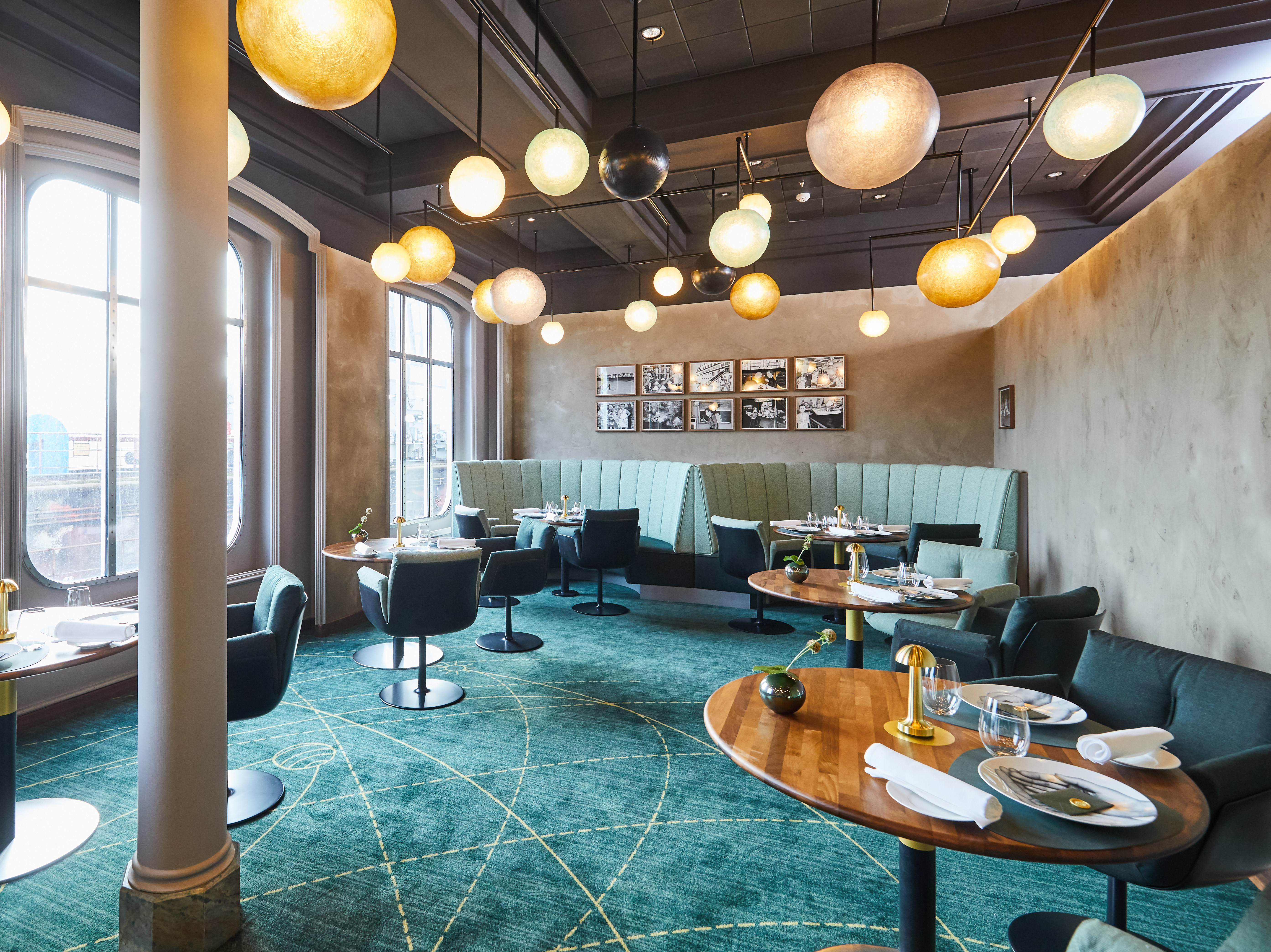 The Globe er en unik matopplevelse designet av trestjerners Michelin-kokken Kevin Fehling for kun 26 gjester.