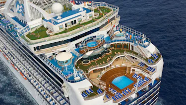 Crown Princess, Transpacific