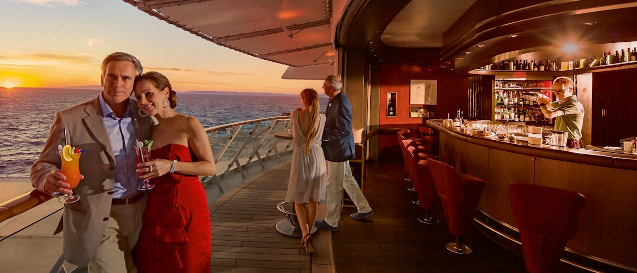 Coctailbar med utsikt