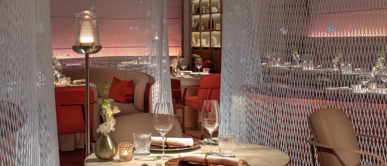Le Voyage – signaturrestauranten designet av Daniel Boulud