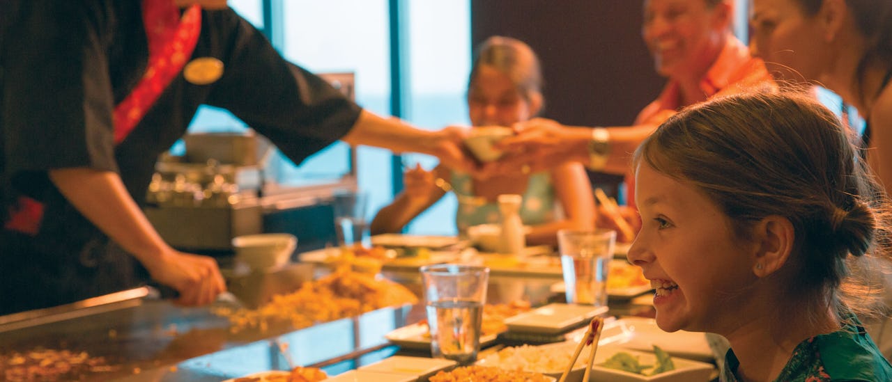 Spesialrestauranten Teppanyaki (koster ekstra)