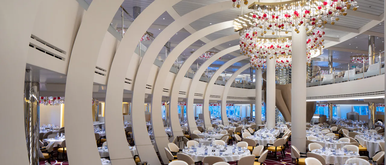 À la carte-restauranten er inkluderert i prisen