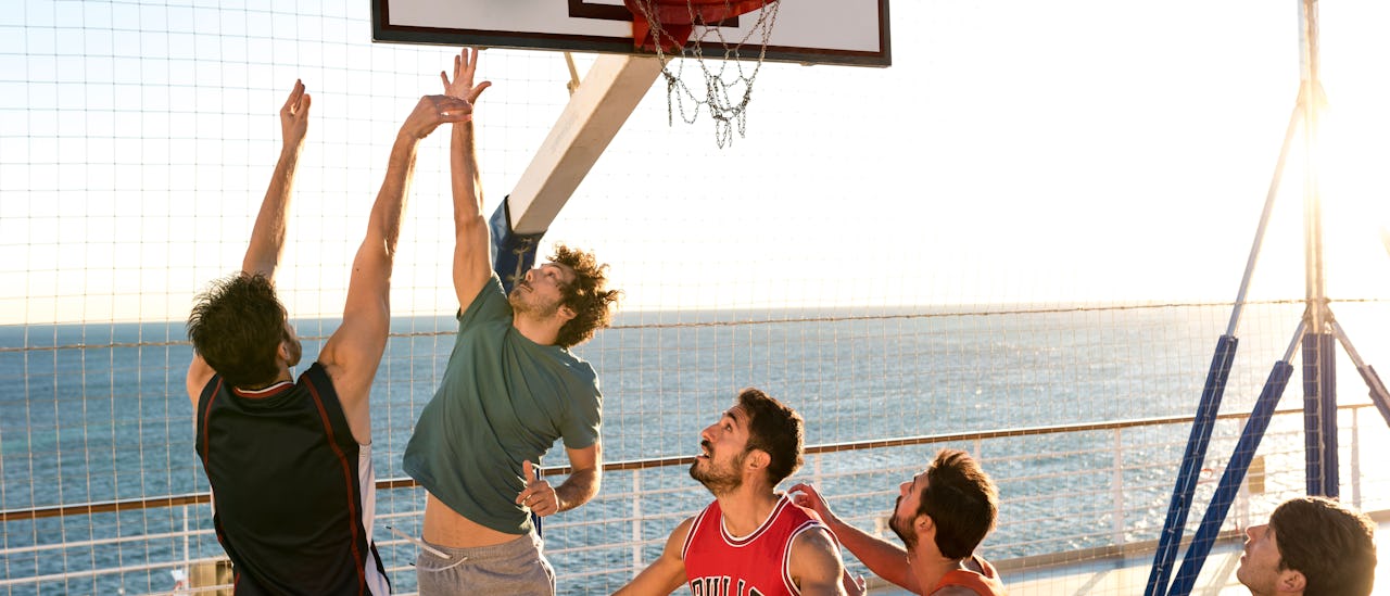 Jobb opp pulsen på basketballbanen