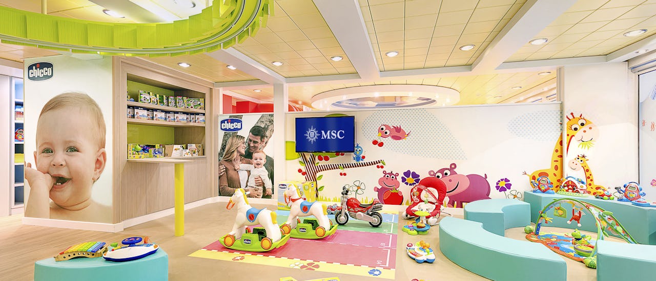 Baby Club er laget for de yngste gjestene