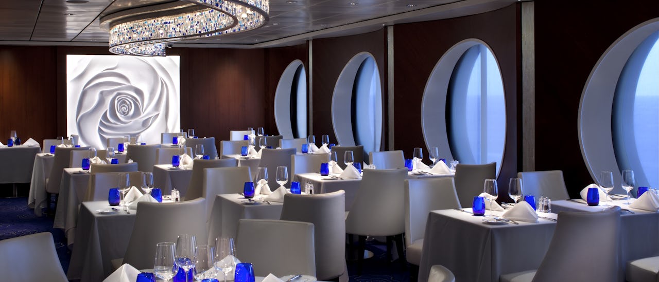 Blu er en eksklusiv restaurant for AquaClass- og suitegjester