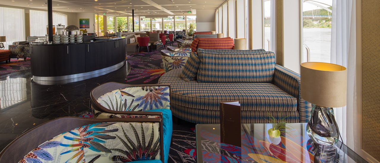 Slapp av i salongene.