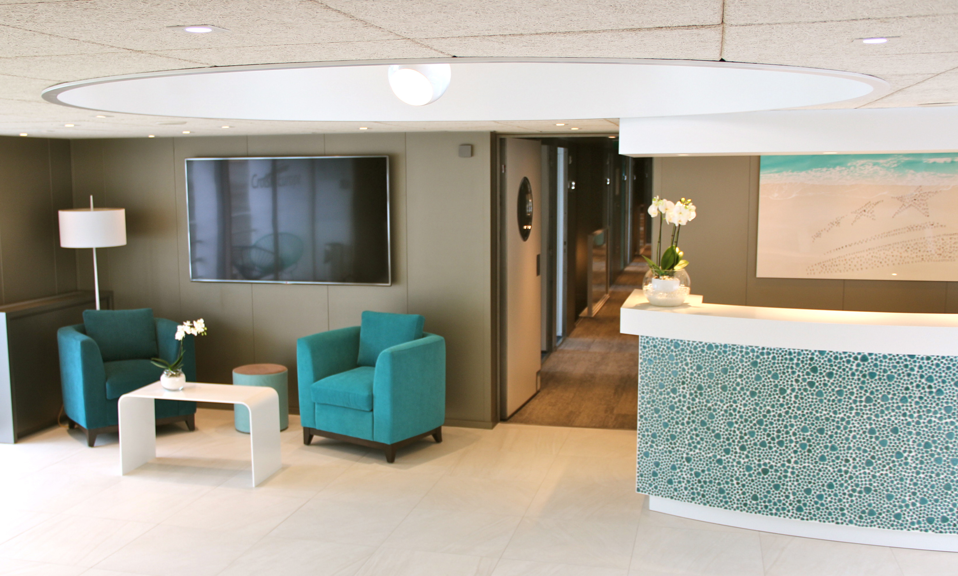 Resepsjonen er et perfekt sted å møte venner før utflukter eller for å spørre om all informasjon, du måtte trenge fra personalet