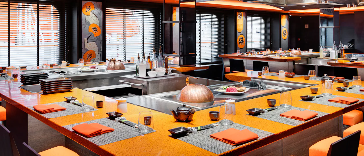 Sushi og teppanyaki restaurant Kaito