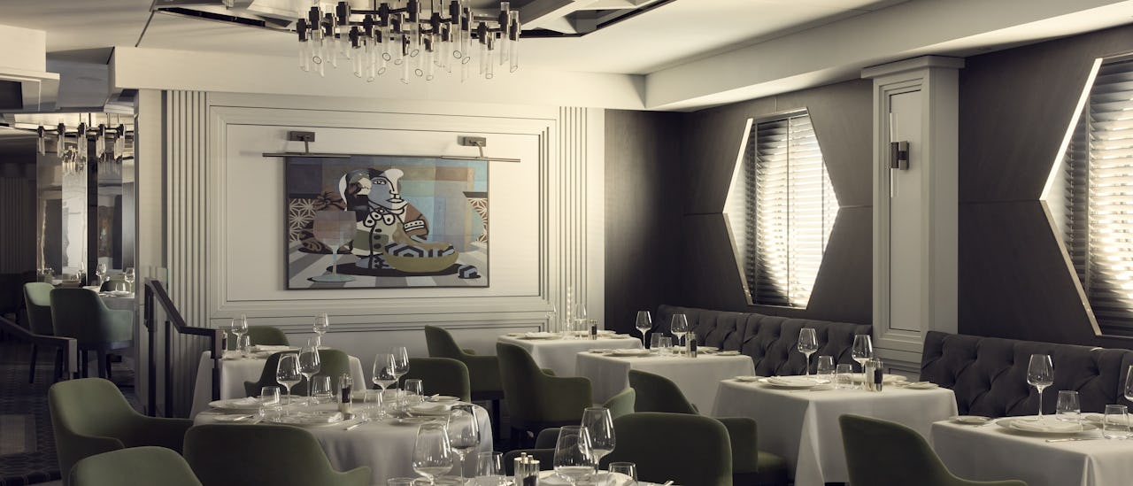 Fil Rouge har franskinspirert interrnationalt kjøkken.