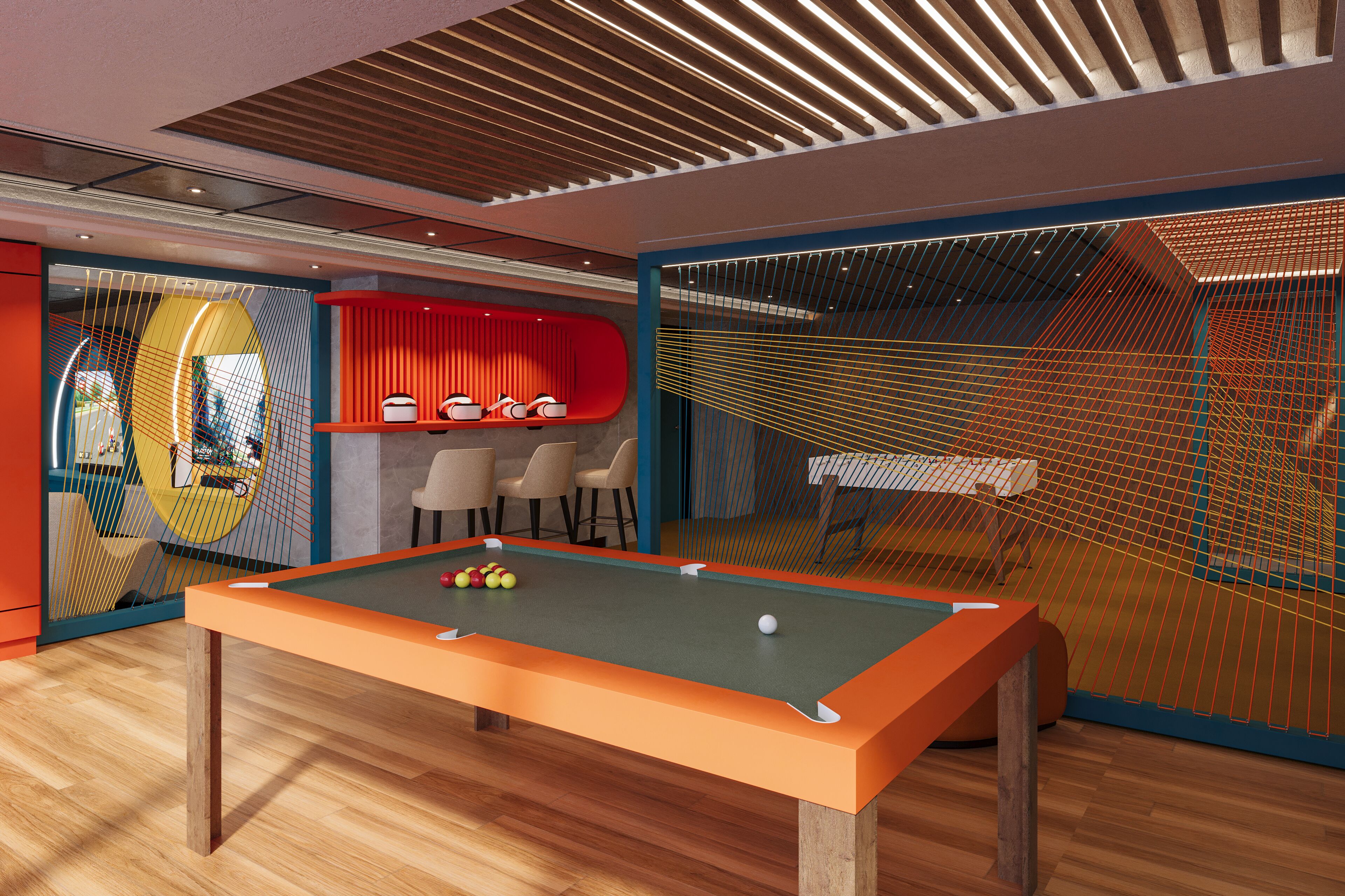 The Nautilus Club – et eget område for unge gjester