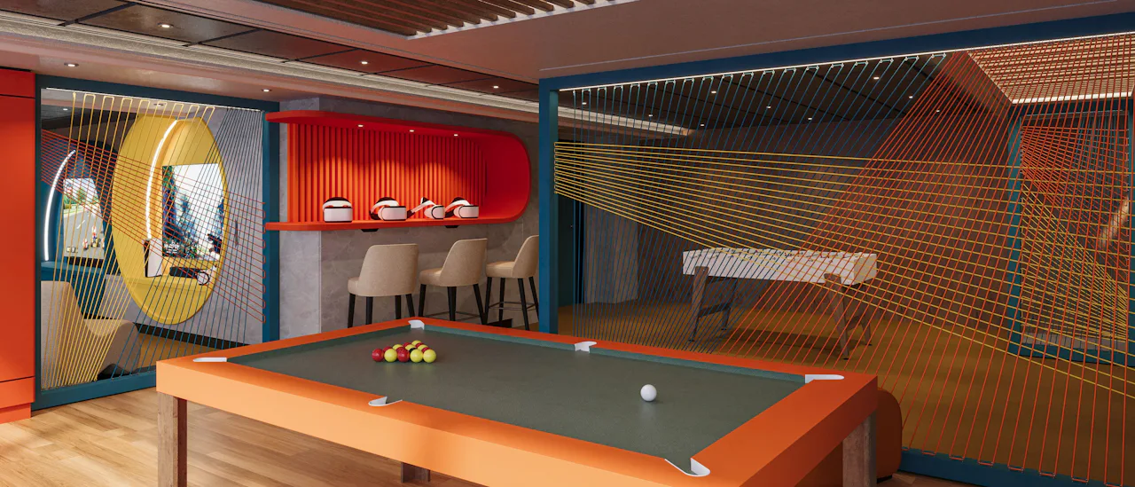 The Nautilus Club – et eget område for unge gjester