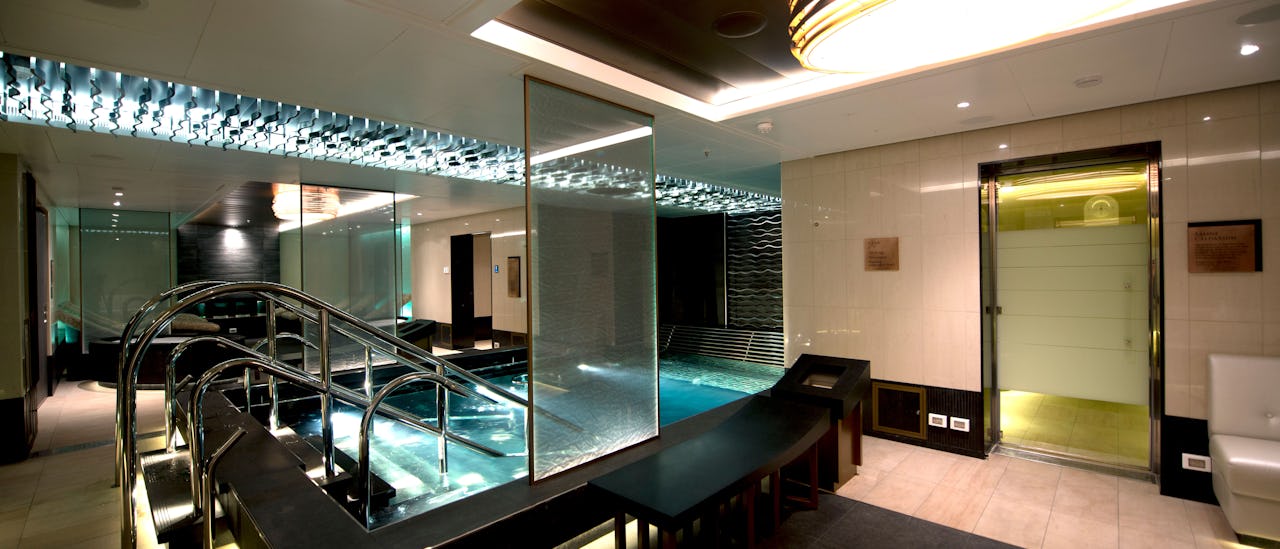 Boblebad på spa-området