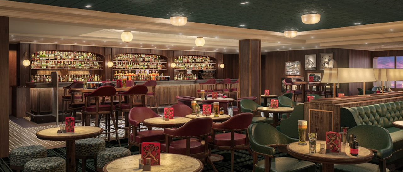 The Golden Lion Pub – en klassisk engelsk pub.