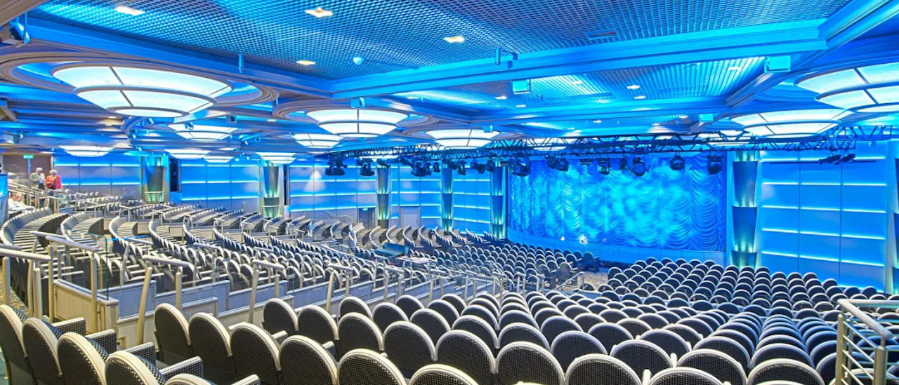 Las Vegas-inspirert underholdning i teateret