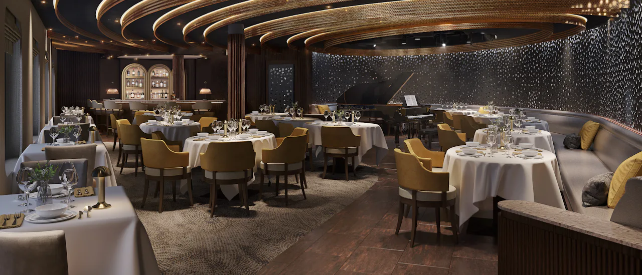 Silver Note er en eksklusiv bar og lounge, innredet som en jazzklubb fra 1920-tallet, samt en restaurant som kun serverer middag