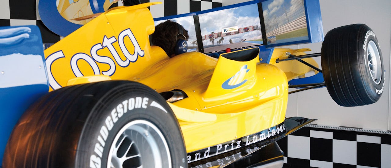 Adrenalininduserende Formel 1-simulator