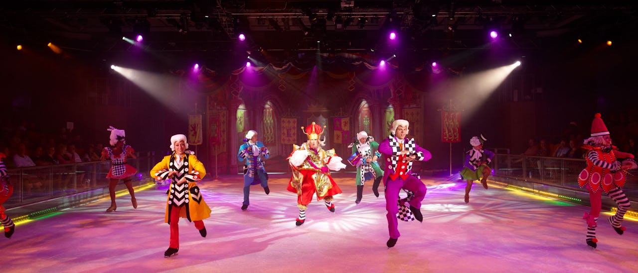 Spektakulære isshow i Studio B