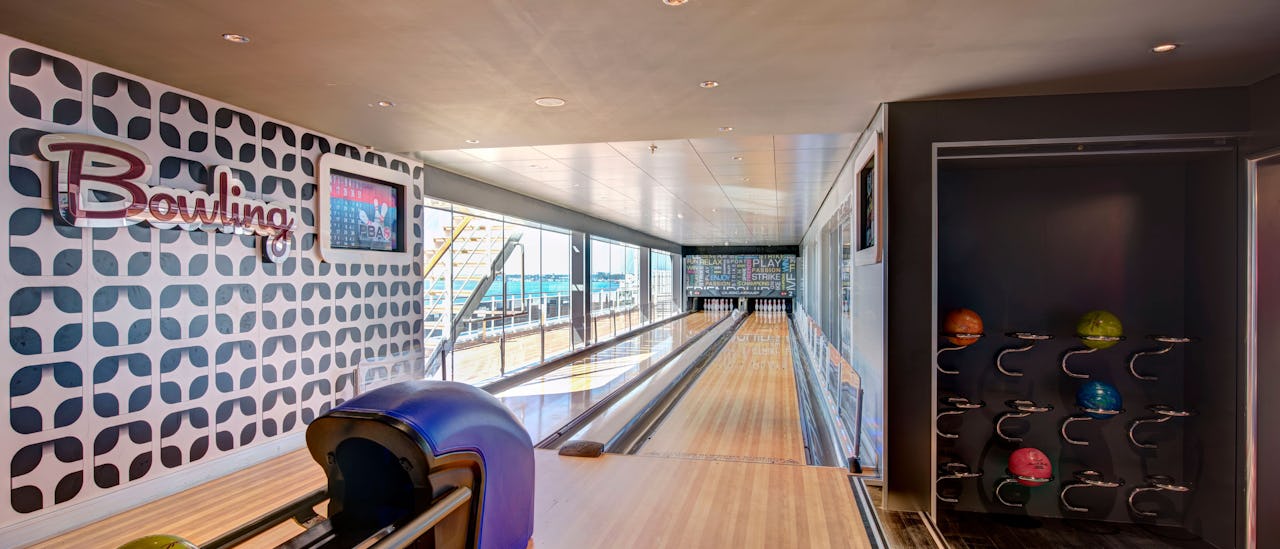 Ta på bowlingskoene
